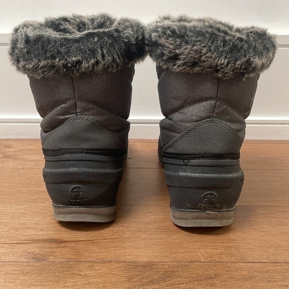 COPY - Kamik MOMENTUM low grey charcoal winter snow boot bungee lacing system … - Picture 4 of 10